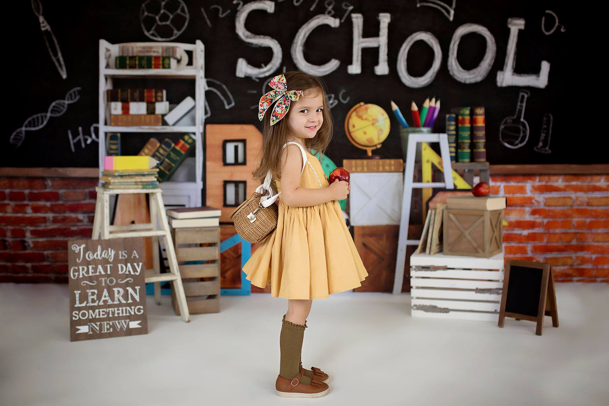 Kate Back To School Backdrop Designed by Emetselch -UK