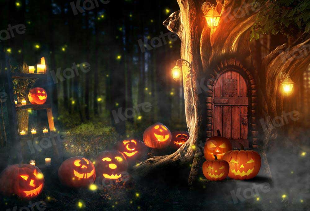 Kate Halloween Forest Night Backdrop for Photography -UK