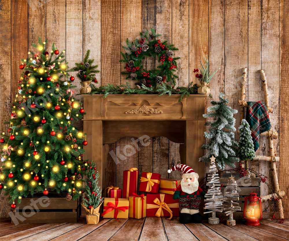 Kate Christmas Gifts Wreath Backdrop Designed by Emetselch -UK