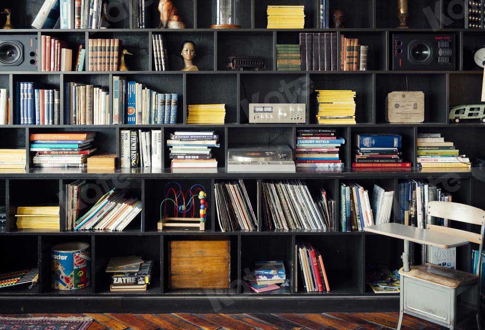 Kate Back To School Backdrop Bookshelf Designed by Chain Photography -UK