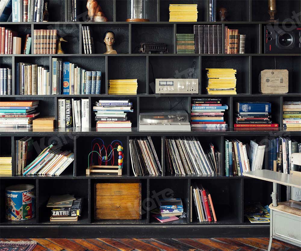 Kate Back To School Backdrop Bookshelf Designed by Chain Photography -UK