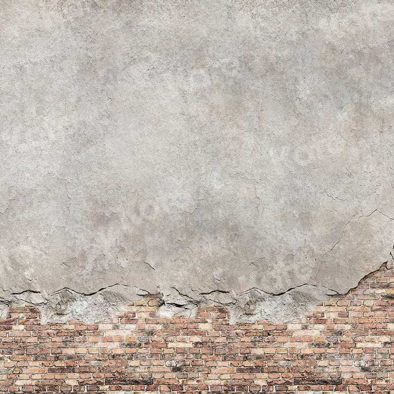 Kate Cracked Cement Wall Brick Backdrop for Photography -UK