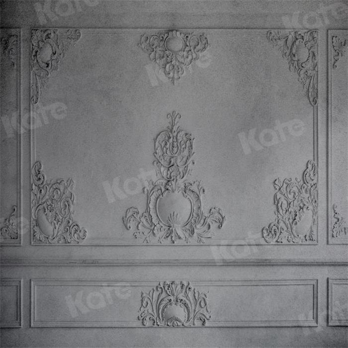 Kate Retro Dark Grey Wall Boudoir Backdrop for Photography -UK
