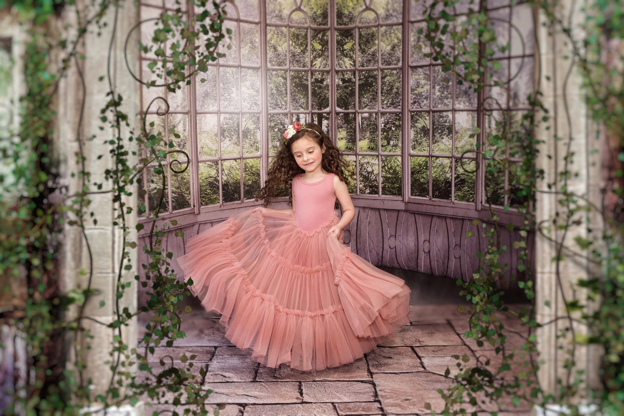 Kate Lots of Stones Computer Printed Rubber Floor Mat -UK