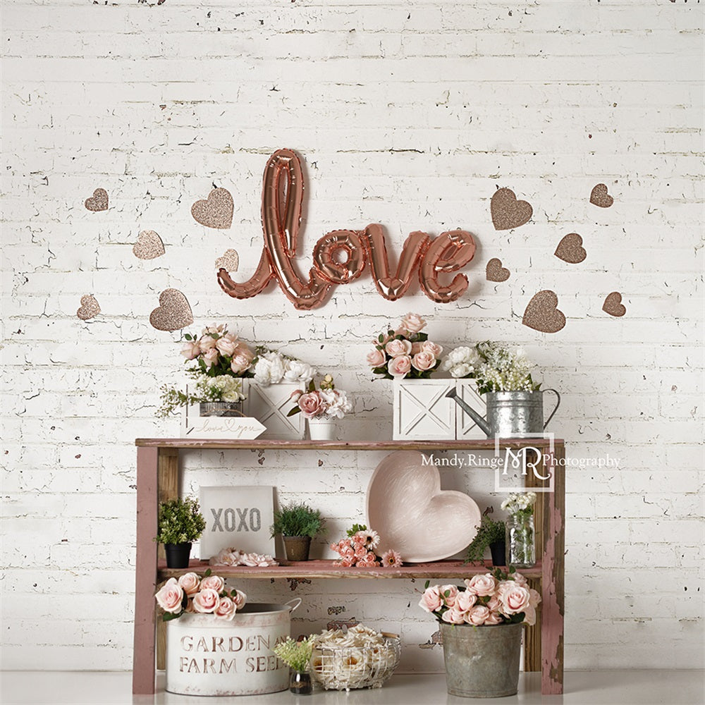 Kate Valentine's Day/Spring Rose Backdrop Designed by Mandy Ringe Photography -UK