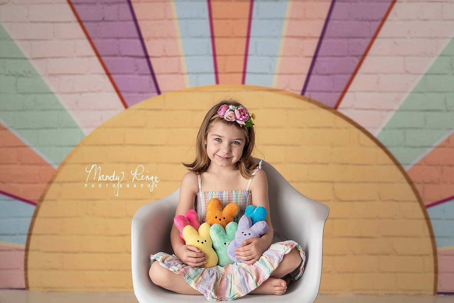 Kate Rainbow Sunshine Wall Backdrop Designed by Mandy Ringe Photography -UK