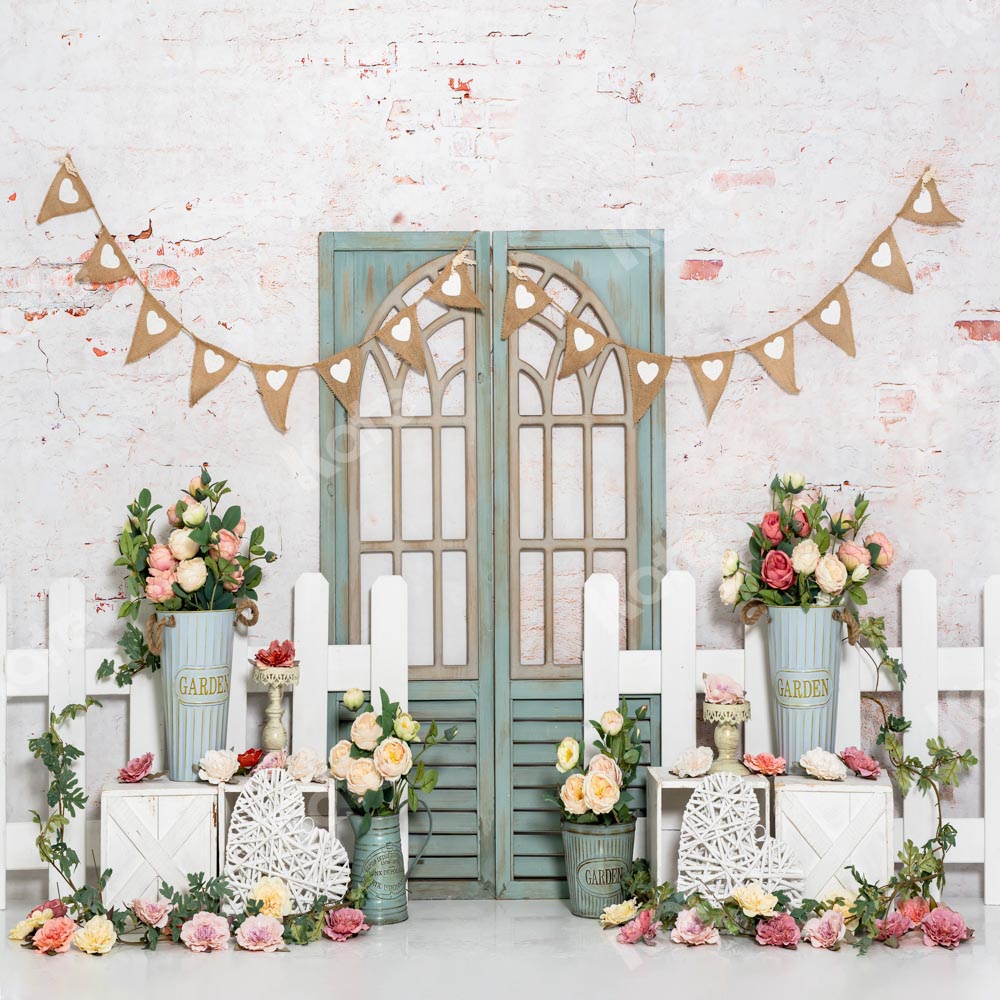 Kate Spring/Easter Flowers Backdrop Designed by Emetselch -UK