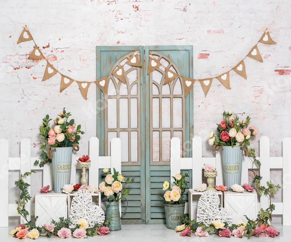 Kate Spring/Easter Flowers Backdrop Designed by Emetselch -UK