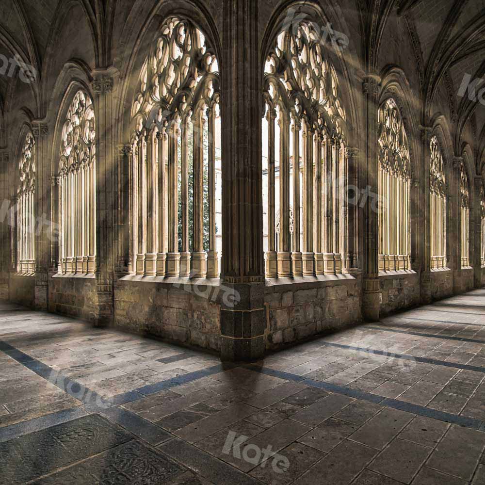 Kate Retro Building Light Castle Backdrop Designed by Chain Photography -UK