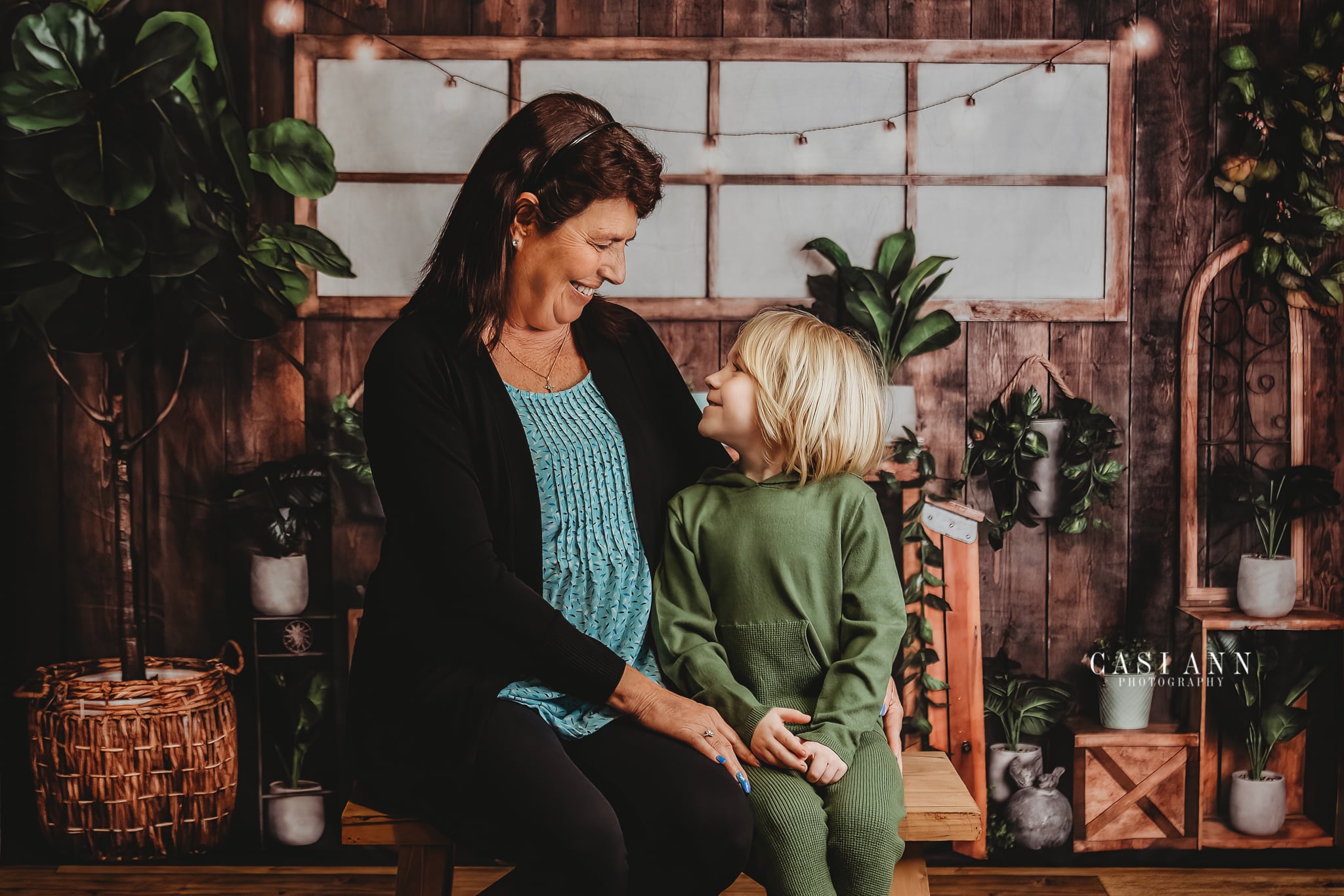 Kate Spring Greenhouse Plants Backdrop Designed By Rose Abbas -UK