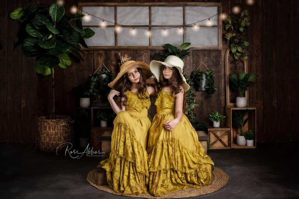 Kate Spring Greenhouse Plants Backdrop Designed By Rose Abbas -UK