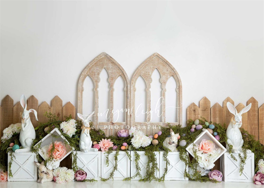 Kate Spring/Easter Bunny Garden Backdrop Designed by Megan Leigh Photography -UK