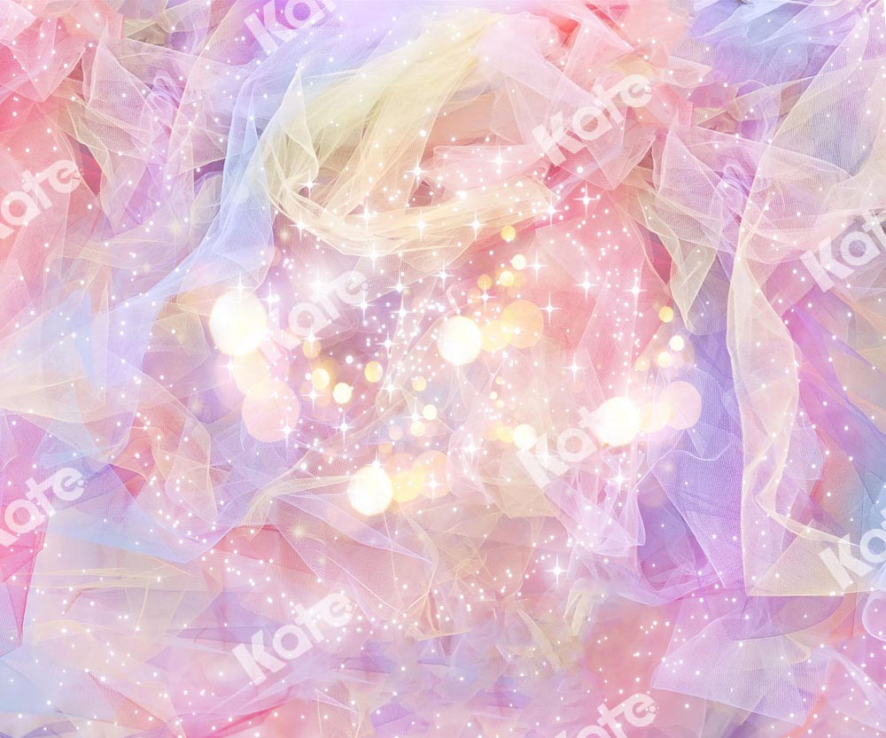 Kate Shiny Pink Fantasy Princess Backdrop Designed by GQ -UK