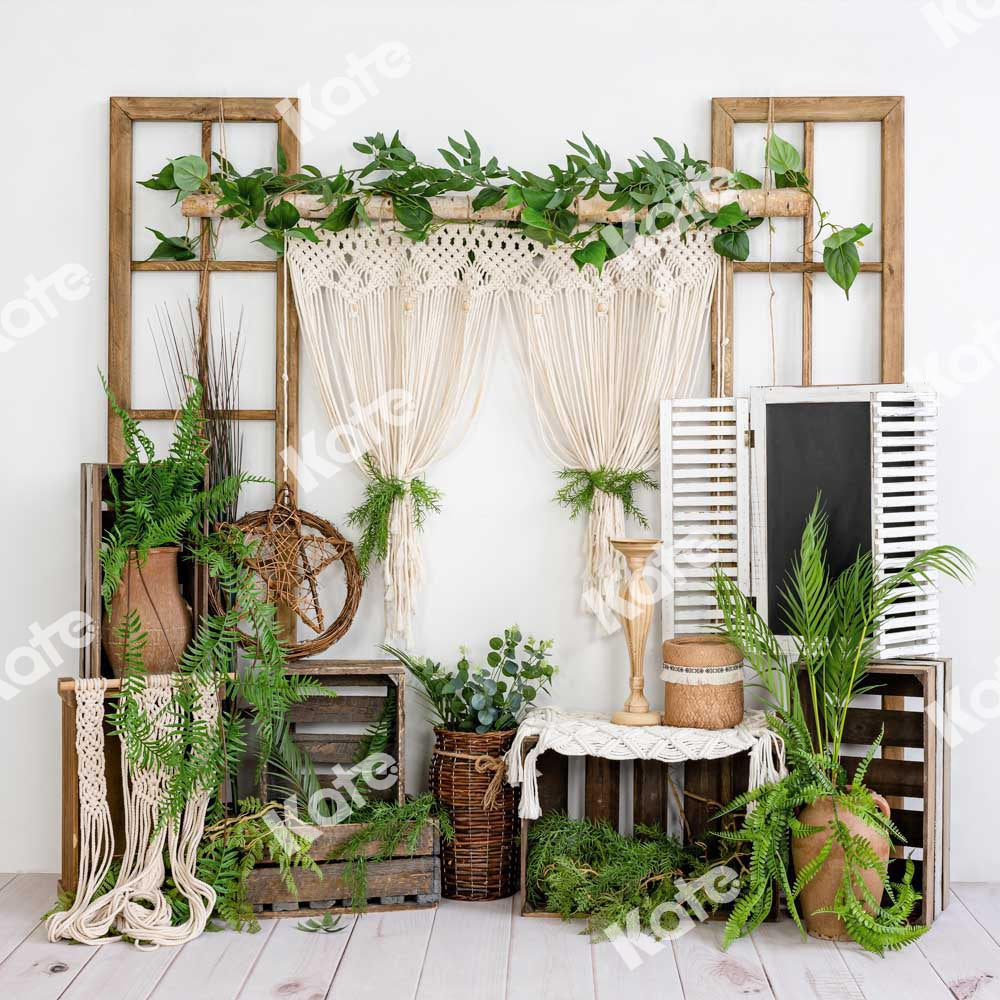 Kate Spring Green Plants Summer Backdrop Designed by Uta Mueller Photography -UK