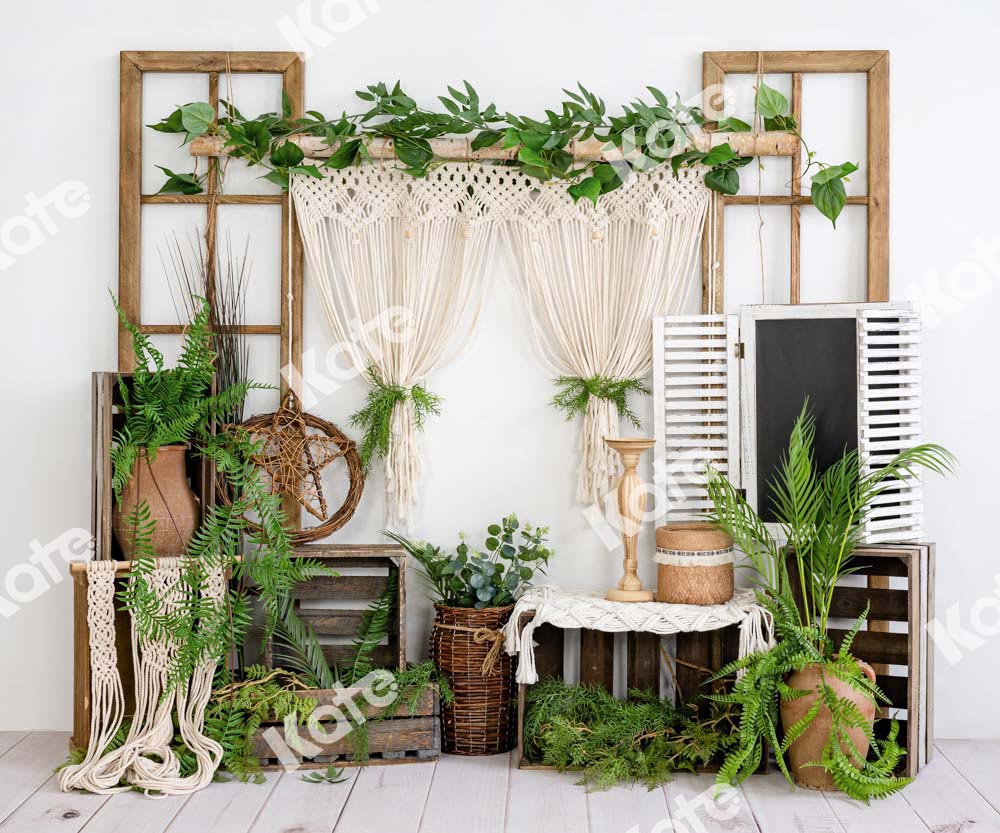 Kate Spring Green Plants Summer Backdrop Designed by Uta Mueller Photography -UK