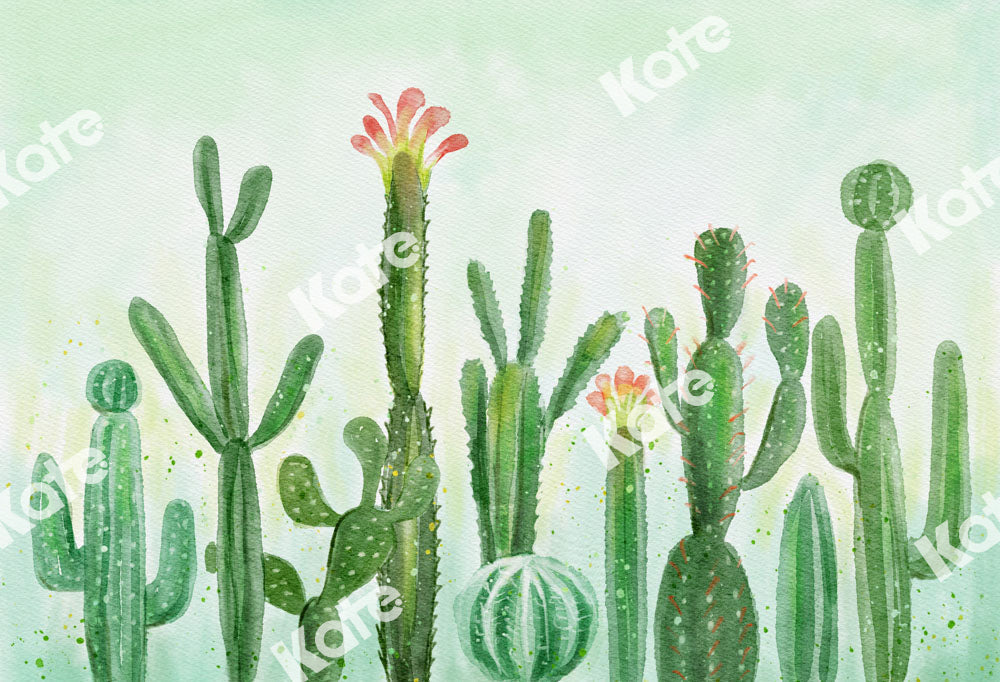 Kate Green Plant Cactus Backdrop Designed by Uta Mueller Photography -UK