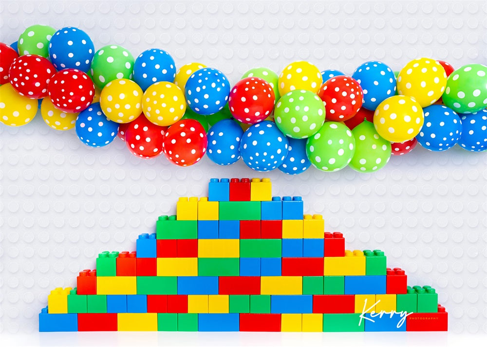 Kate Children Birthday Rainbow Backdrop Designed by Kerry Anderson -UK