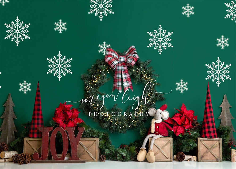 Kate Christmas Joy Backdrop Designed by Megan Leigh Photography -UK