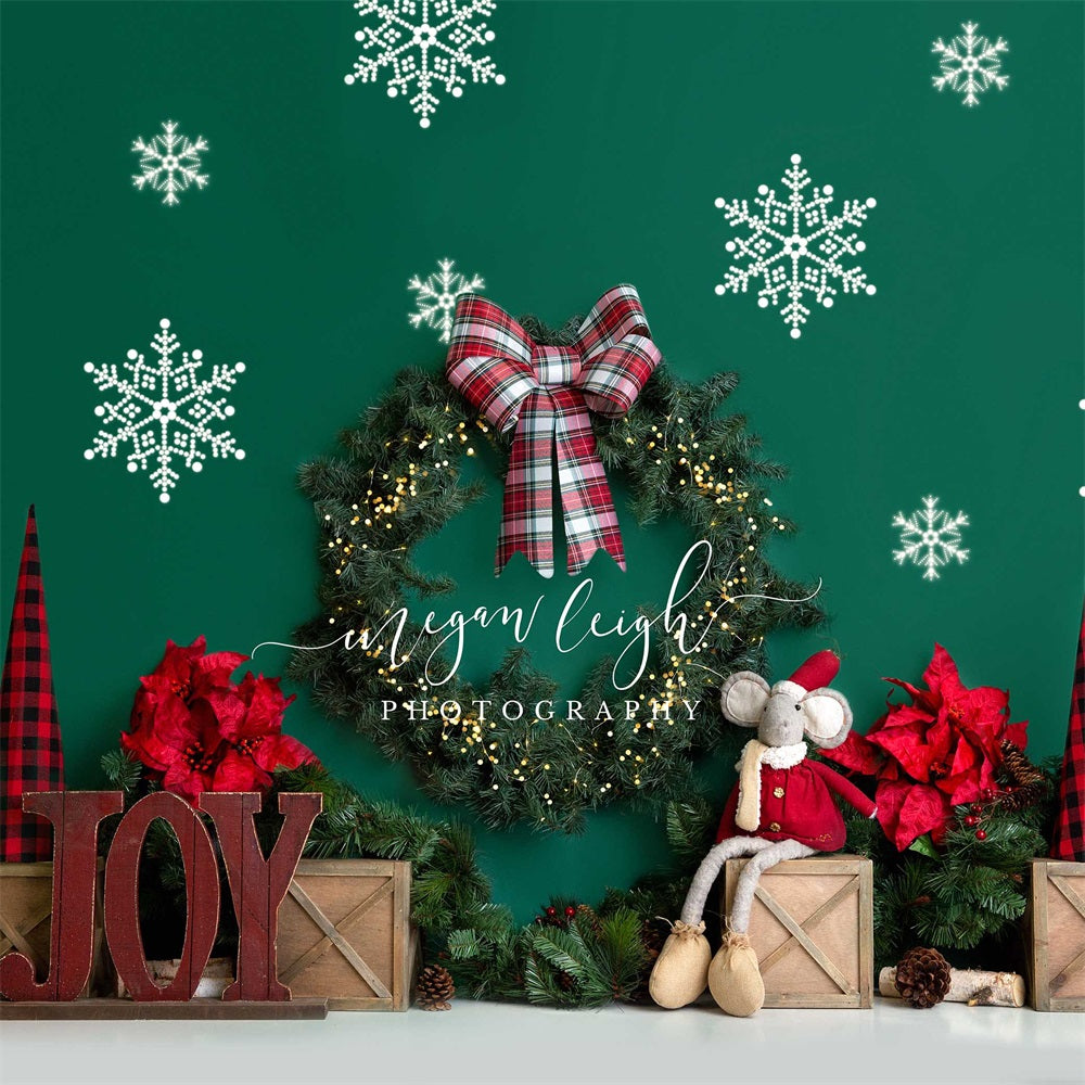 Kate Christmas Joy Backdrop Designed by Megan Leigh Photography -UK