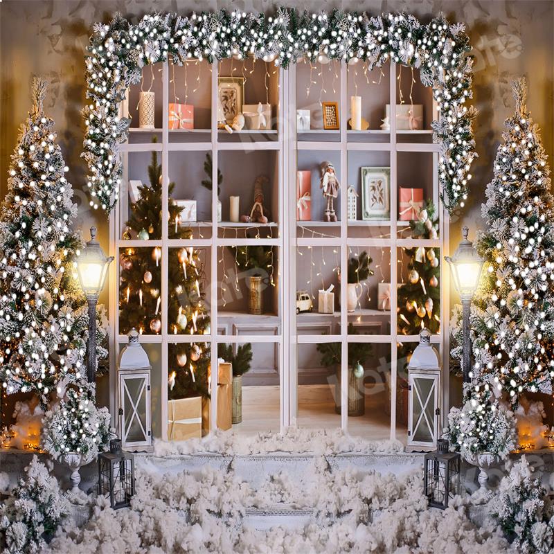 Kate Christmas Store Gift Backdrop for Photography -UK