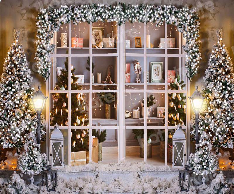 Kate Christmas Store Gift Backdrop for Photography -UK