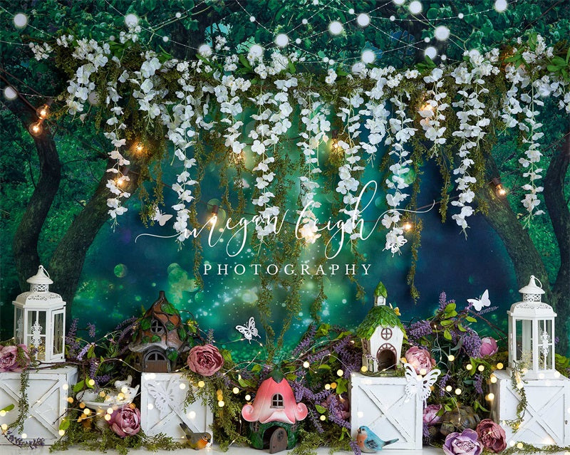 Kate Fairy Garden Forest Backdrop Designed by Megan Leigh Photography -UK