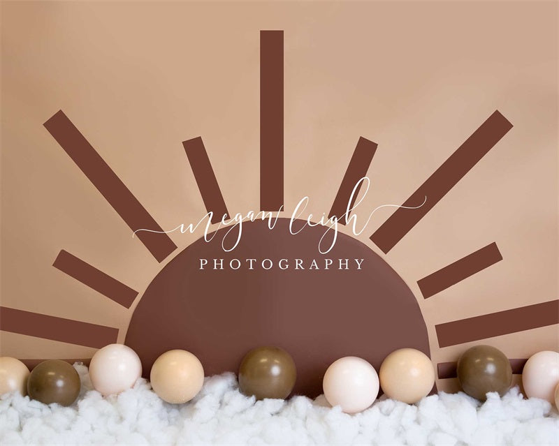 Kate Sunny Boho Balloons Backdrop Designed by Megan Leigh Photography -UK