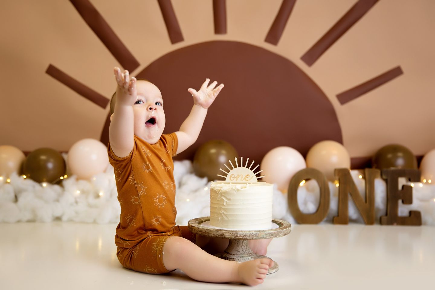 Kate Sunny Boho Balloons Backdrop Designed by Megan Leigh Photography -UK