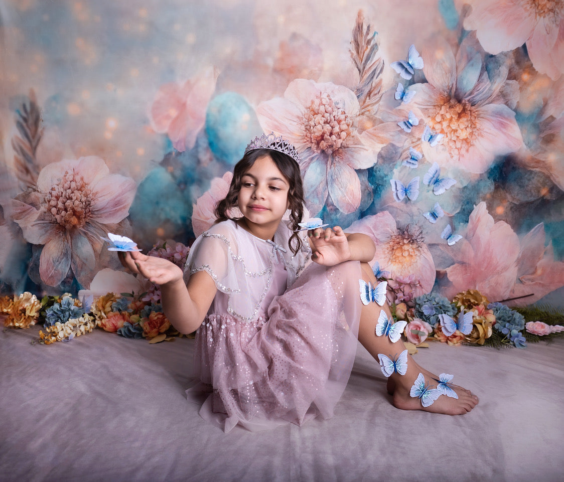 Kate Spring Fine Art Blooming Flower Backdrop for Photography -UK