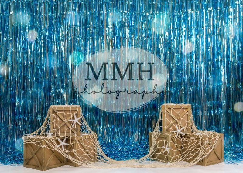 Kate Undersea Sequin Mermaid Backdrop Designed by Melissa McCraw-Hummer -UK