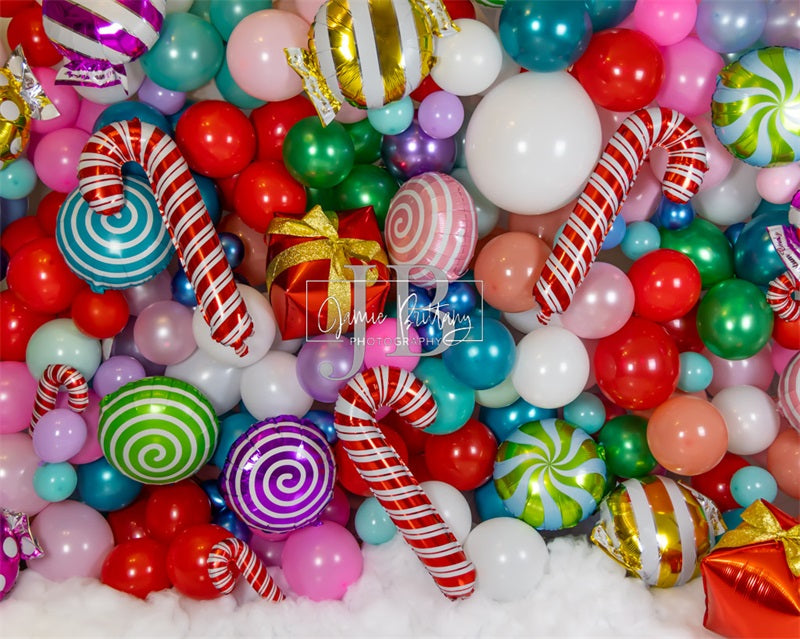 Kate Christmas Balloon Wall Backdrop Designed by JB Photography -UK