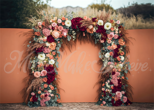 Kate Boho Flower Backdrop for photography Designed by Mini MakeBelieve