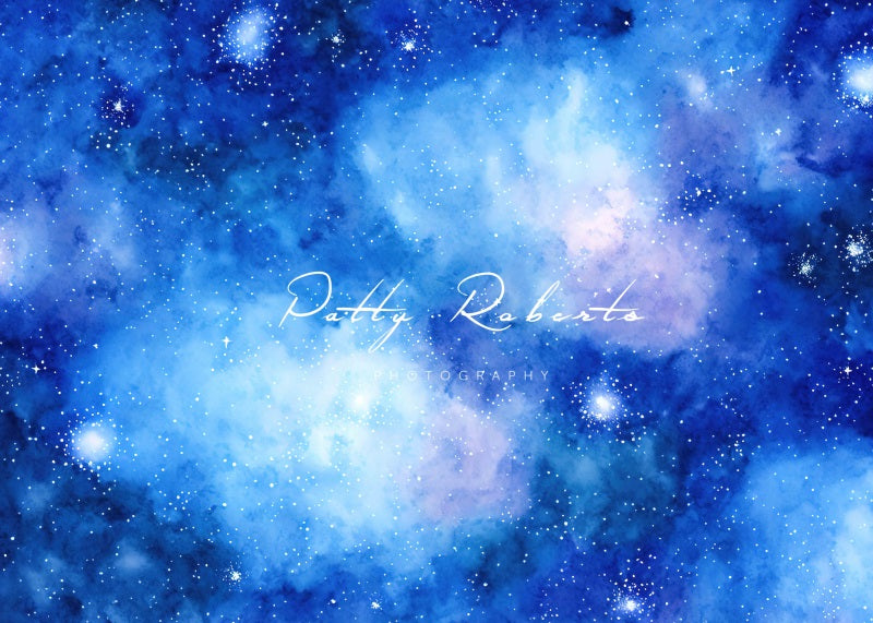 Kate Blue Star Nebula Backdrop Designed by Patty Robert -UK