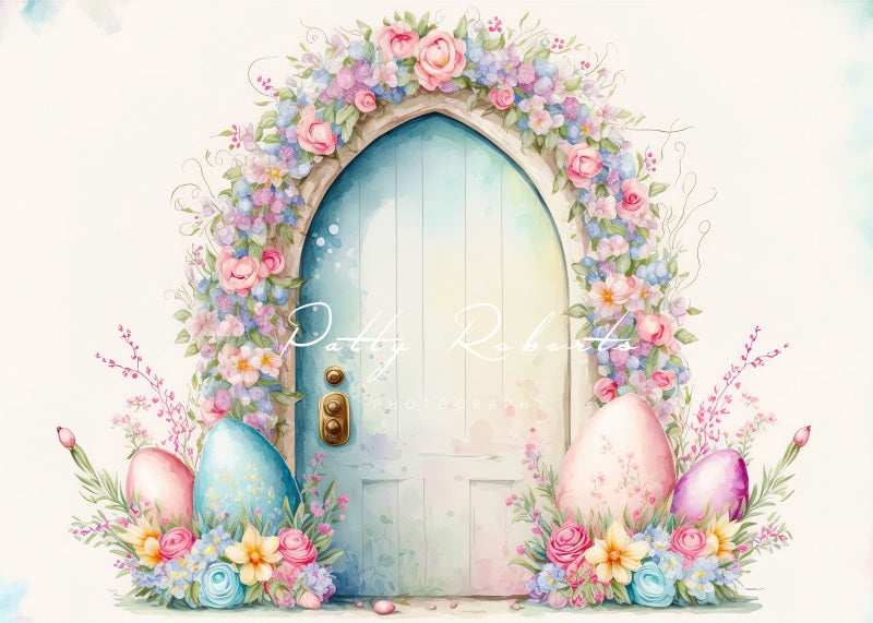 Kate Easter Eggs Door Backdrop Designed by Patty Robert -UK