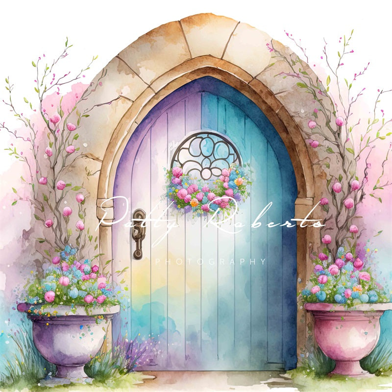 Kate Spring Enchanted Door Backdrop Designed by Patty Robert -UK