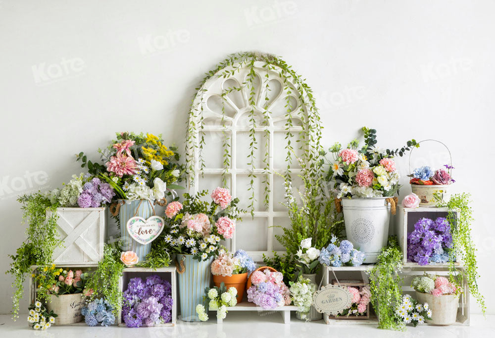 Kate Spring Flower Garden Backdrop Designed by Emetselch