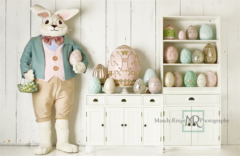 Kate Easter Bunny Kitchen Backdrop Designed by Mandy Ringe Photography -UK