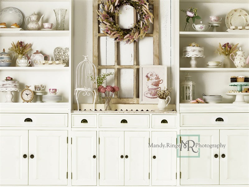 Kate Mother's Day Tea Kitchen Backdrop Designed by Mandy Ringe Photography -UK