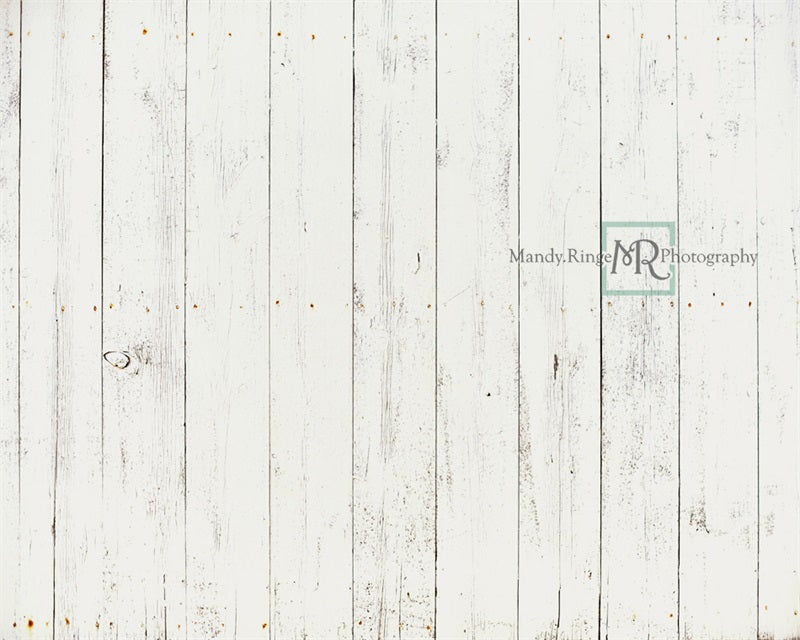 Kate White Barn Planks Wood Backdrop Designed by Mandy Ringe Photography -UK