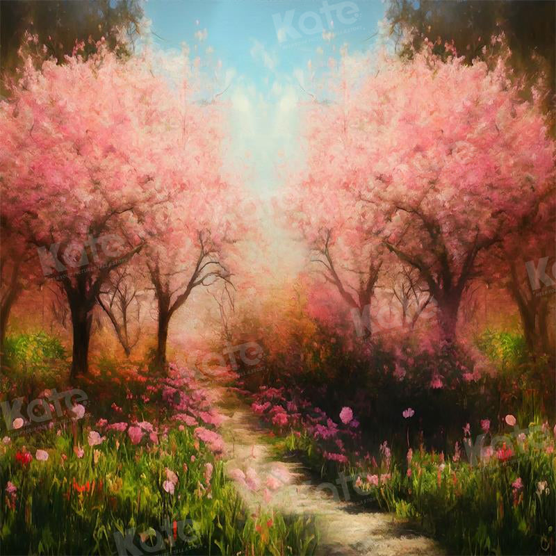 Kate Spring Flower Garden Backdrop for Photography -UK