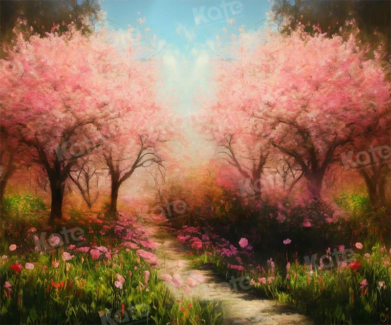 Kate Spring Flower Garden Backdrop for Photography -UK