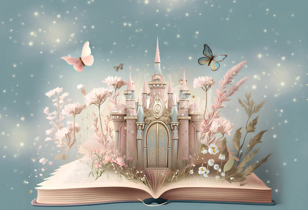 Kate Fantasy Dream Book Castel Backdrop Designed by Ashley Paul -UK