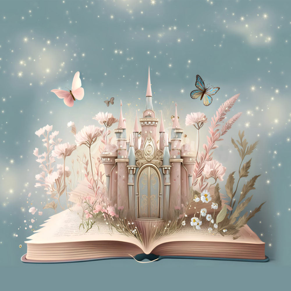 Kate Fantasy Dream Book Castel Backdrop Designed by Ashley Paul -UK