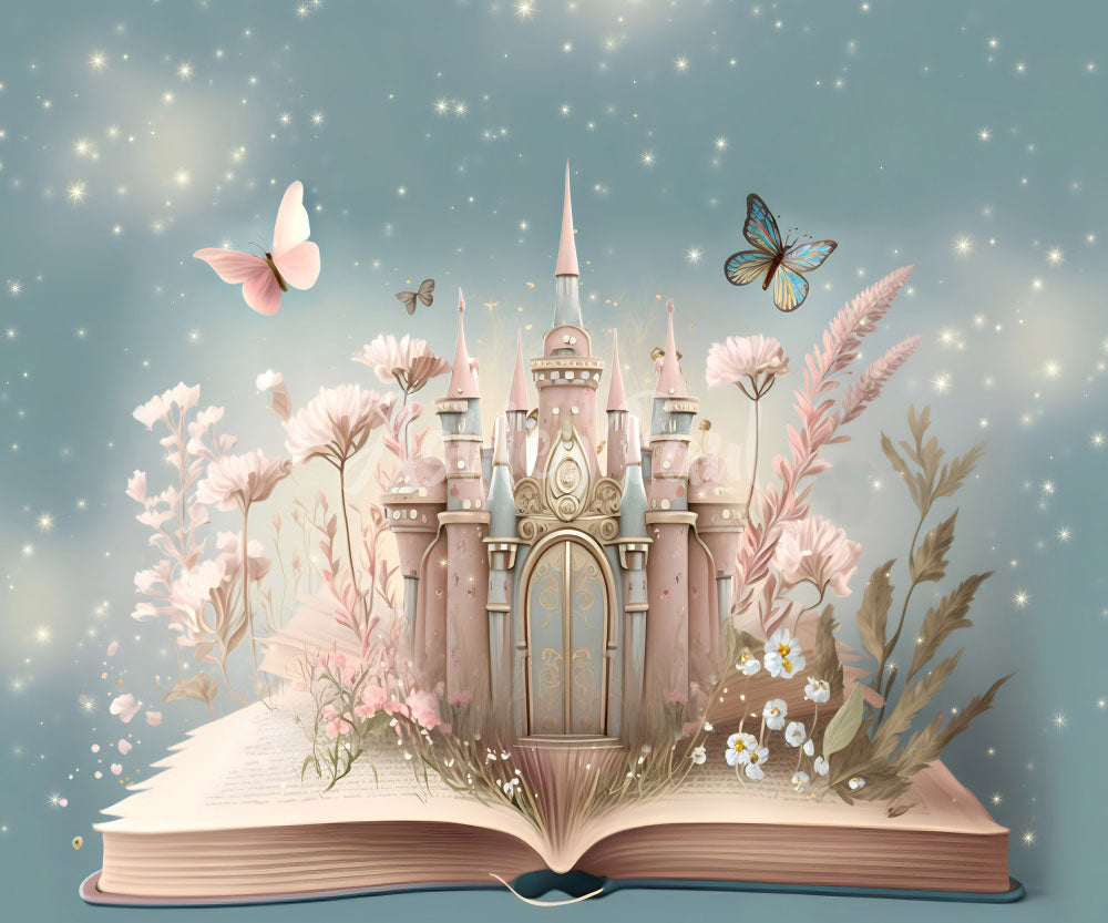 Kate Fantasy Dream Book Castel Backdrop Designed by Ashley Paul -UK