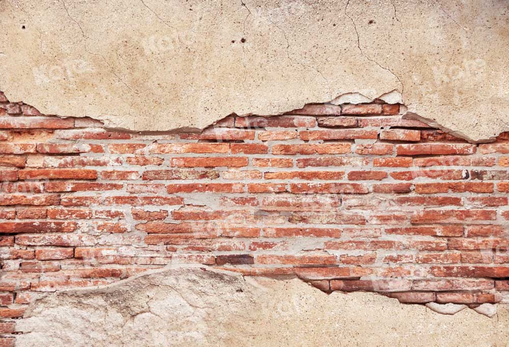 Kate Old Red Brick Wall Backdrop Designed by Kate Image -UK