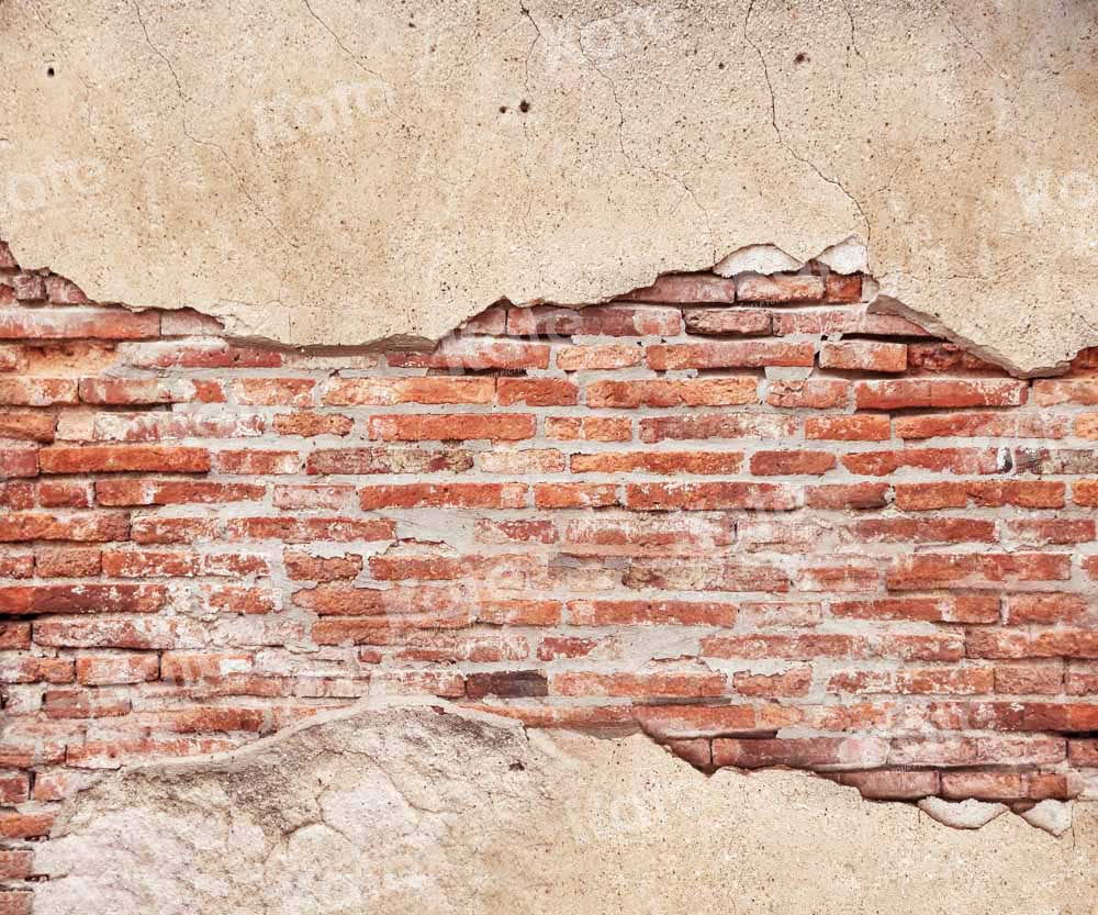 Kate Old Red Brick Wall Backdrop Designed by Kate Image -UK