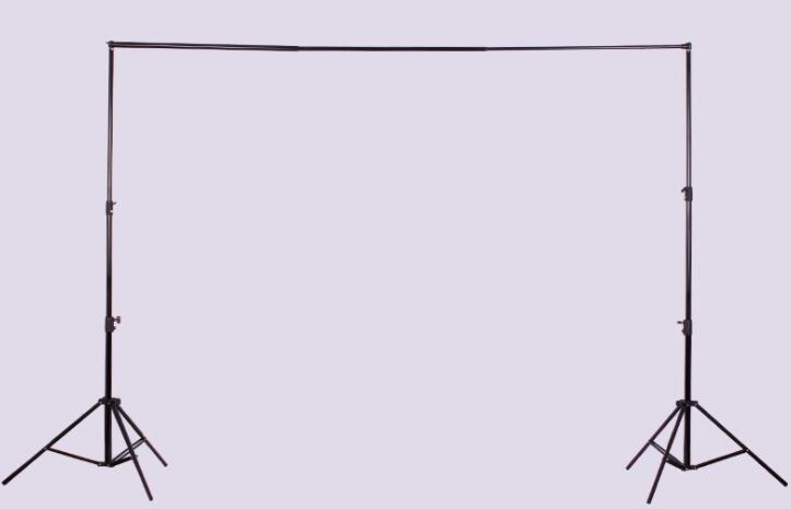 Kate 3x2.8m Frame Kit both for Fabric Backdrop and Double-side Pop-up backdrop( including 4 fish mouth clips + 4 stretch clips + E vigorous clip) -UK