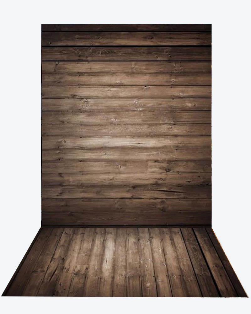 Kate Dark wood backdrop + wood floor mat - Kate backdrop UK