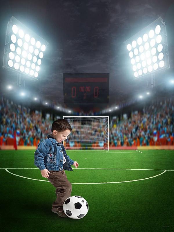 Katebackdrop¡êoKate Football Match Sports Field Backdrop