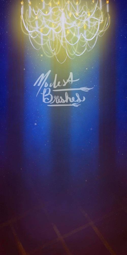 Kate Sweep Backdrop Belle of the Ball Designed by Modest Brushes -UK